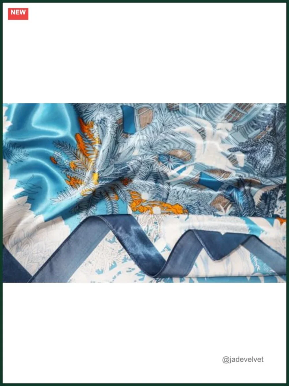 Satin Head Scarf for Women Silk-Like Square Bandana 35x35 Hair Wrap